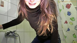 Denim kyk bikini broekie benatting