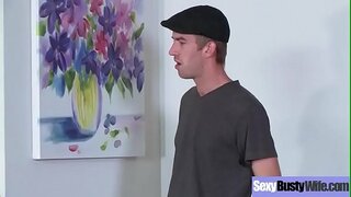 (Mia Lelani) Moto Kubwa Pande zote Boobs Mke Upendo Intercorse kipande cha picha ya-19